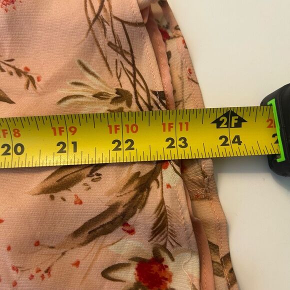 Ann Taylor LOFT 100% Silk Babydoll Top 8 Y2K Fairy Romantic Bell Sleeve V-Neck - Picture 9 of 10